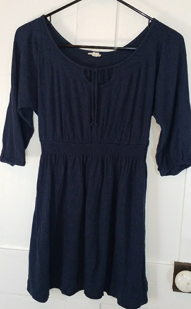 Ink Blue Tunic Top